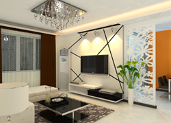 保利海湾现代三居